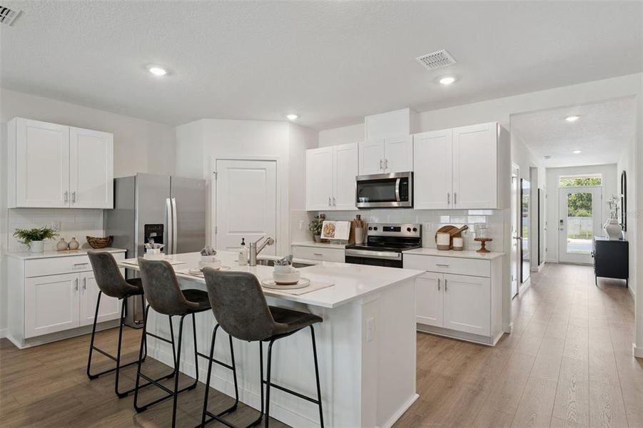 Furnished interior view inside a new home in Crossroads at Kelly Park, Apopka (Image 12).