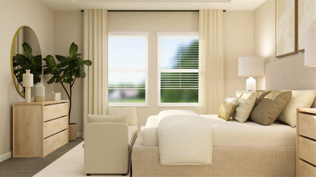 Furnished interior view inside a new home in , Kissimmee (Image 9).