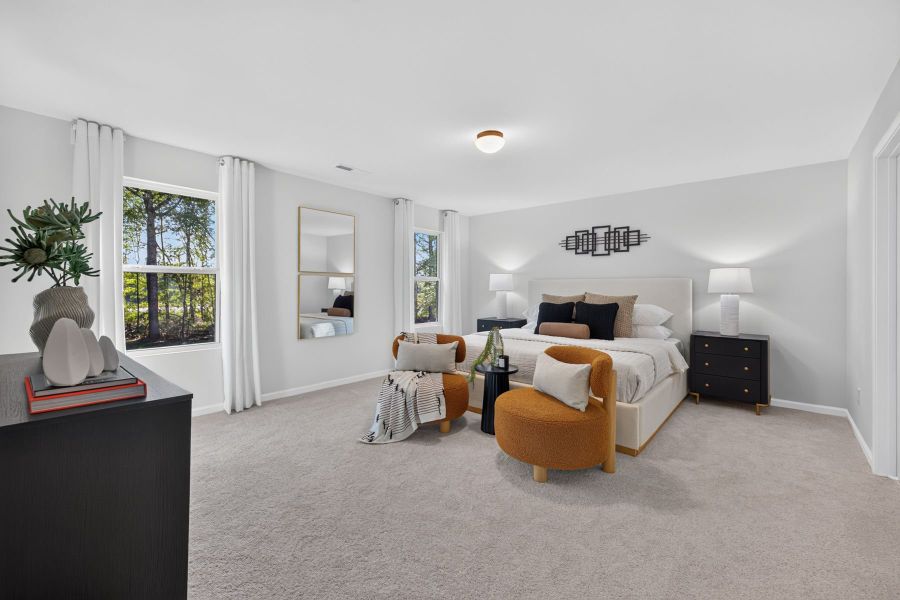 Furnished interior view inside a new home in Heritage Hall, Statesville (Image 15).