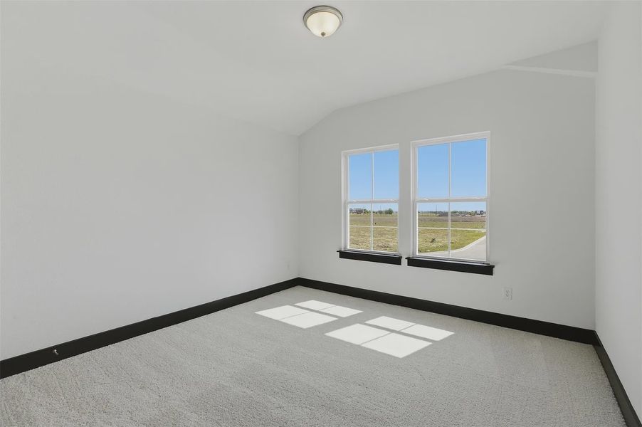Representative unfurnished interior of a home built from the Bennington 2434 S 3CG by Saratoga Homes in Turnbo Ranch, Killeen (Image 17).