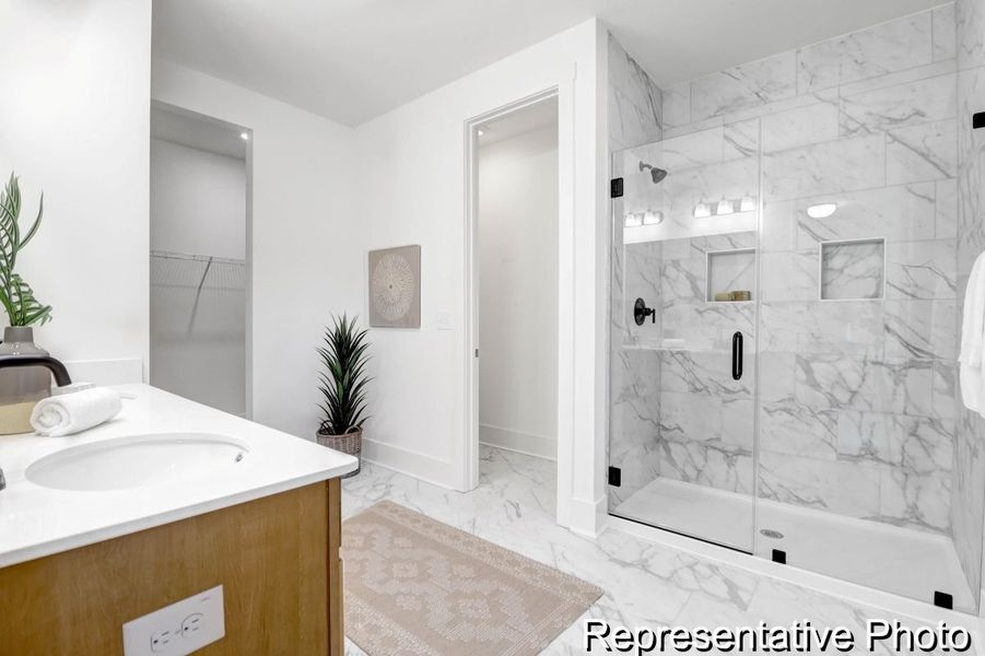 Furnished interior view inside a new home in Homecoming, Ravenel (Image 29).