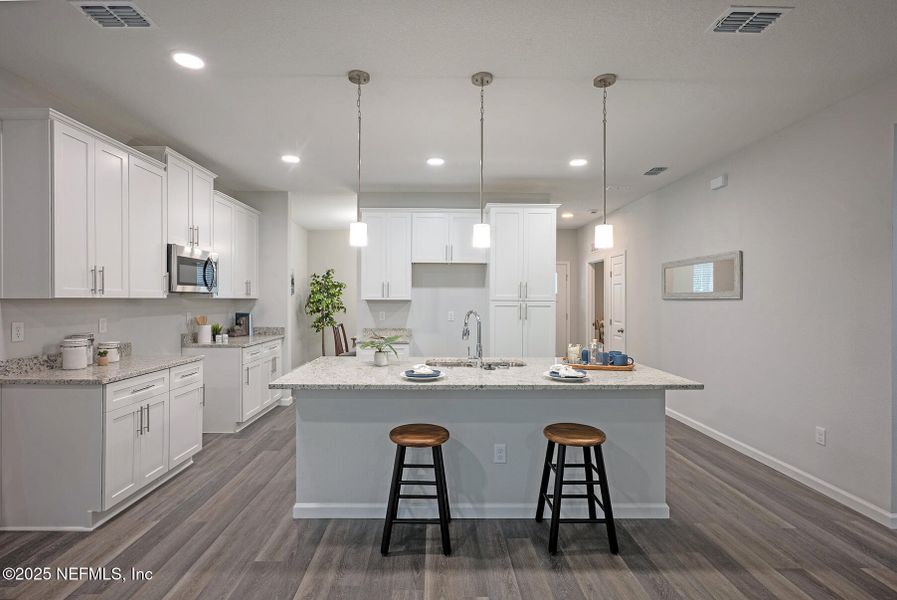 Furnished interior view inside a new home in , Jacksonville (Image 29).