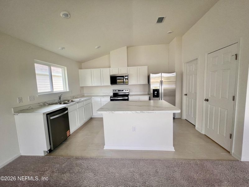 Furnished interior view inside a new home in Hawkes Meadow, Jacksonville (Image 6).