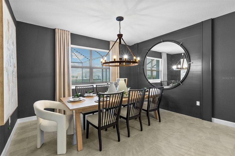 Furnished interior view inside a new home in Rye Ranch, Parrish (Image 11).