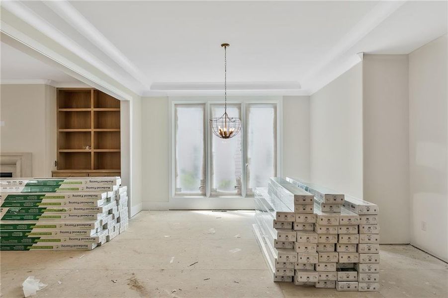 Furnished interior view inside a new home in , Brookhaven (Image 9). Furnished interior view inside a new home in , Brookhaven (Image 9).