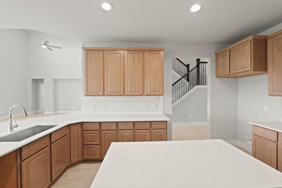 Furnished interior view inside a new home in Briarwood Crossing, Rosenberg (Image 6).