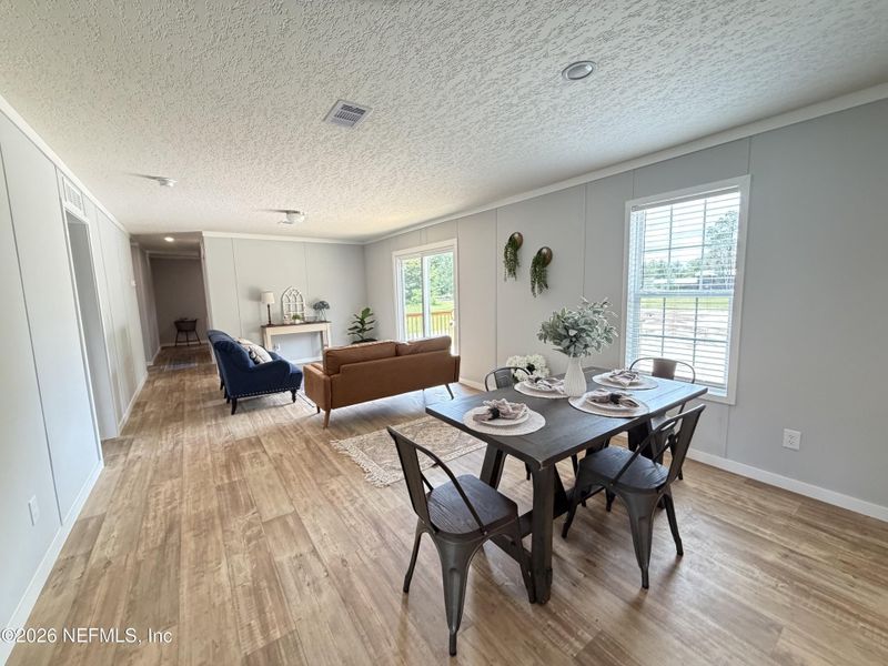 Furnished interior view inside a new home in , Starke (Image 15).