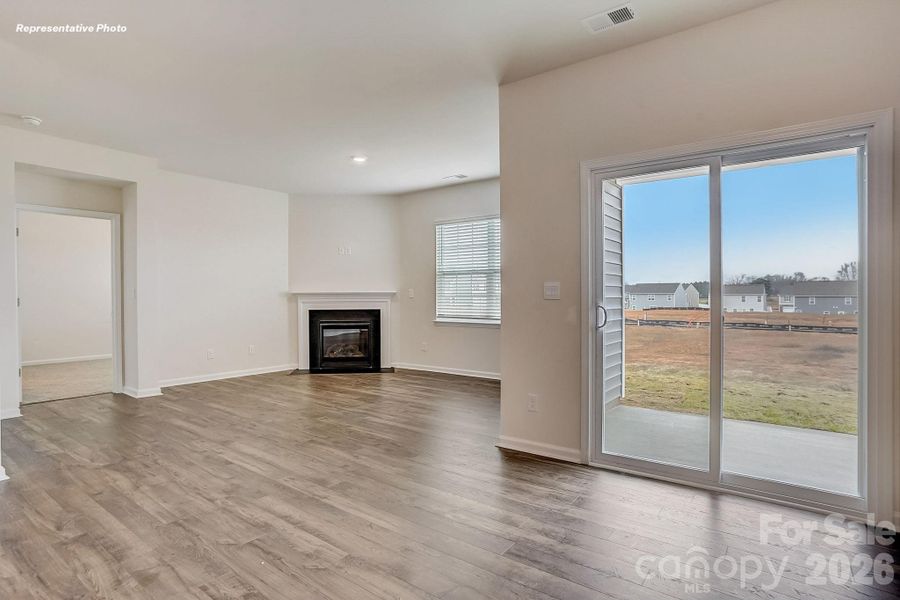 Spacious, unfurnished interior of a new home in Woodhaven at Chester, Chester (Image 22).