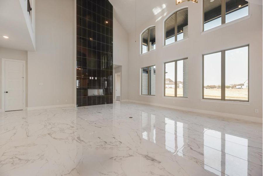 Representative unfurnished interior of a home built from the Hampton III by Grand Homes in Whitestone Estates, Parker (Image 22).