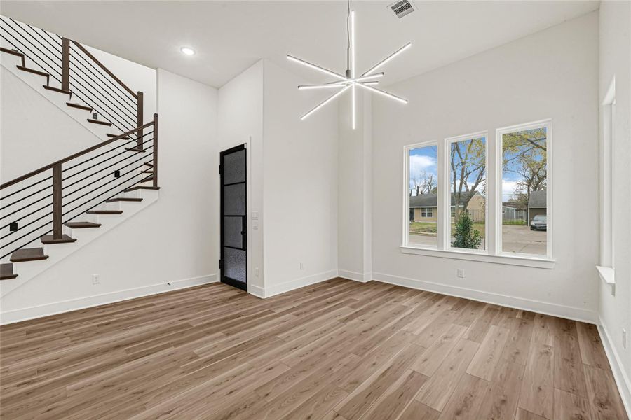 Spacious, unfurnished interior of a new home in , Houston (Image 16). Spacious, unfurnished interior of a new home in , Houston (Image 16).