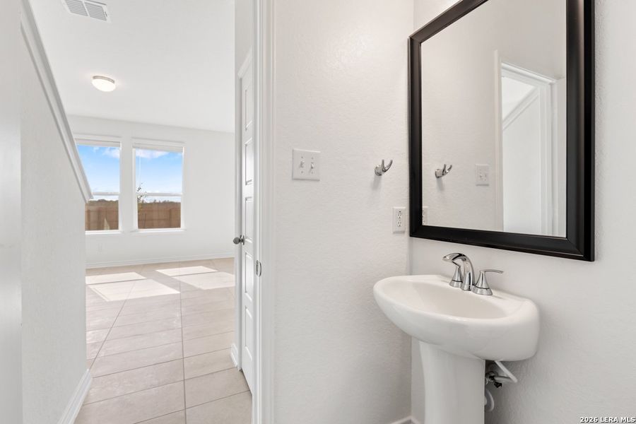 Furnished interior view inside a new home in Preserve at Culebra - Villa Collection, San Antonio (Image 11). Furnished interior view inside a new home in Preserve at Culebra - Villa Collection, San Antonio (Image 11).