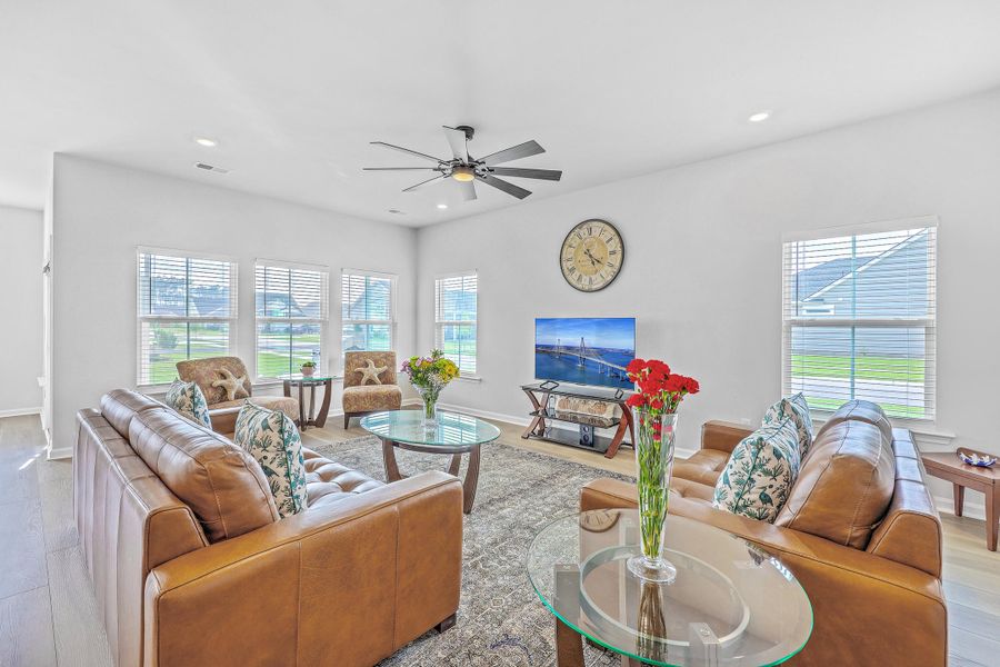 Furnished interior view inside a new home in , Summerville (Image 13).