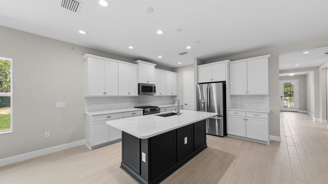 Furnished interior view inside a new home in Verandah, Fort Myers (Image 8).