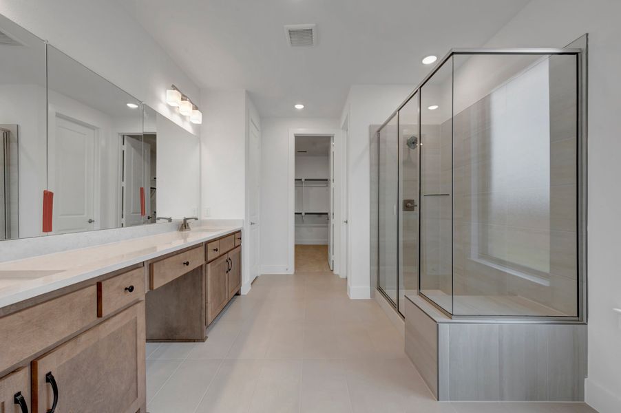 Furnished interior view inside a new home in Bridgewater, Midlothian (Image 11).