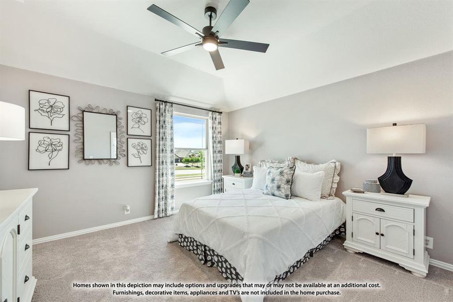 Furnished interior view inside a new home in Devonshire, Forney (Image 34).