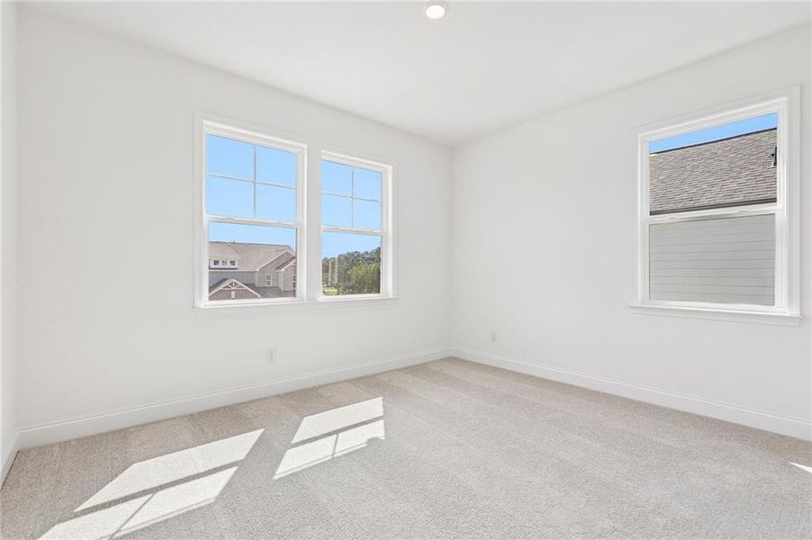 Spacious, unfurnished interior of a new home in Bennett Farm, Loganville (Image 34). Spacious, unfurnished interior of a new home in Bennett Farm, Loganville (Image 34).