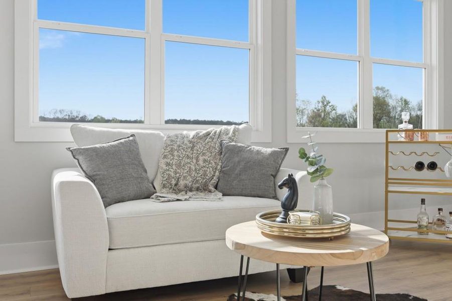 Furnished interior view inside a new home in , Senoia (Image 67).