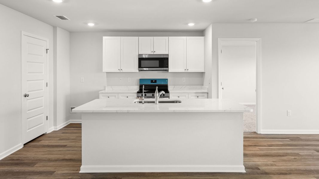 Furnished interior view inside a new home in Hodges Bayou Plantation, Panama City (Image 6).