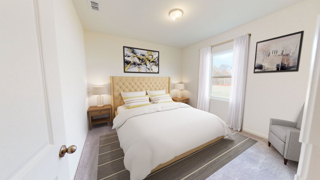 Representative furnished interior of a home built from the Equinox by Starlight Homes in Belair Place, Sanford (Image 6). Representative furnished interior of a home built from the Equinox by Starlight Homes in Belair Place, Sanford (Image 6).