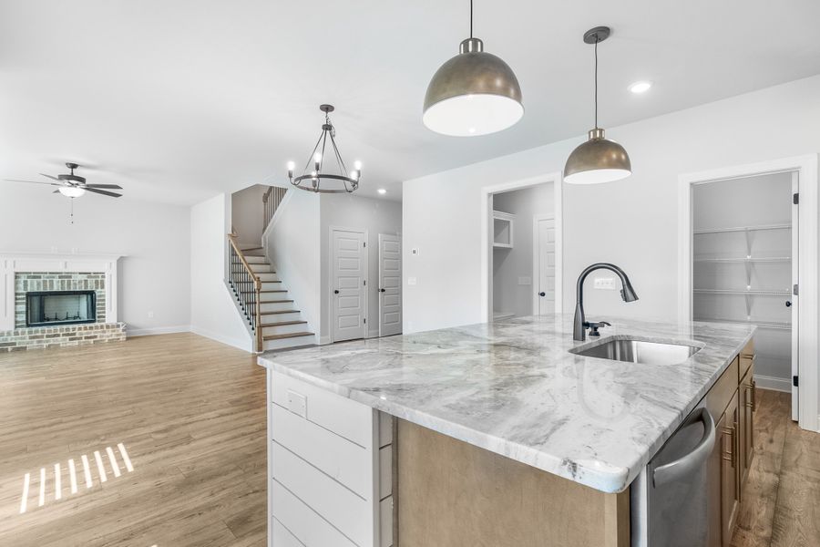 Furnished interior view inside a new home in Ridge Pointe, Athens (Image 9).