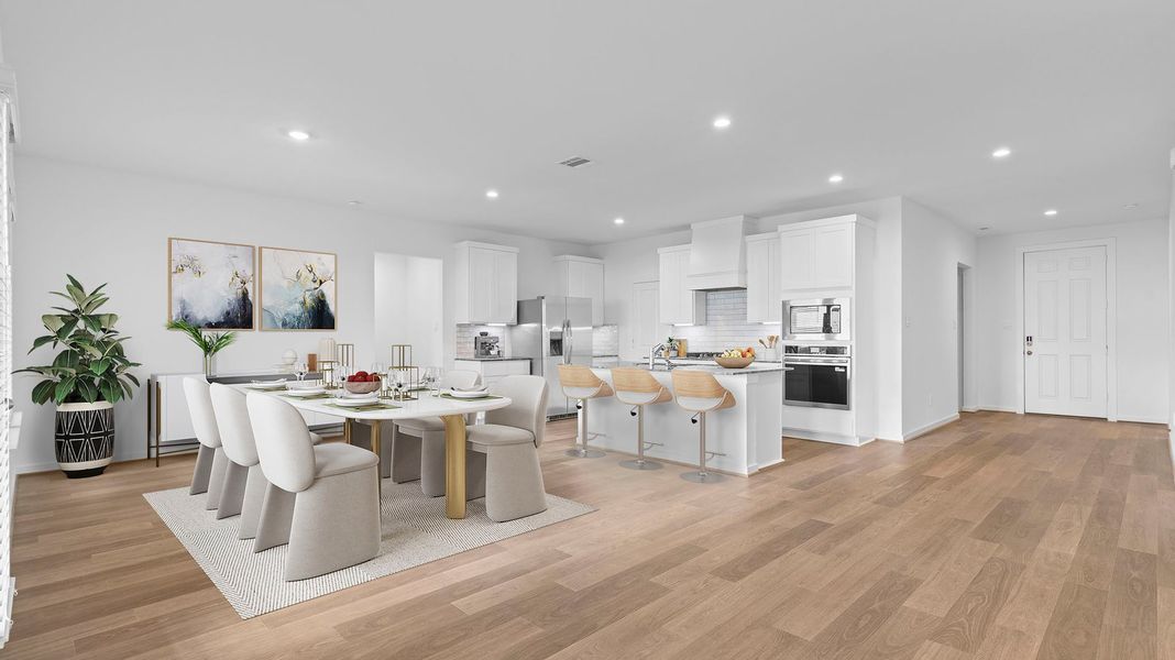Representative furnished interior of a home built from the GARLAND by D.R. Horton in Grand Cay Harbour, Texas City (Image 9). Representative furnished interior of a home built from the GARLAND by D.R. Horton in Grand Cay Harbour, Texas City (Image 9).