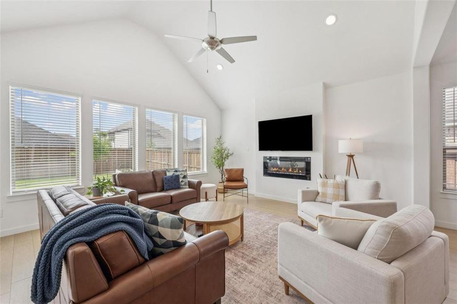 Furnished interior view inside a new home in , Fort Worth (Image 31).