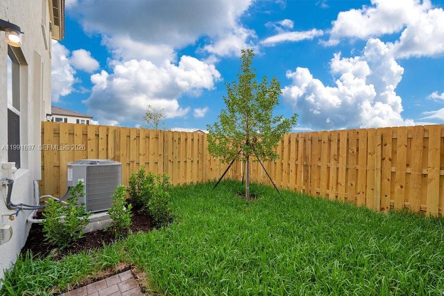 Exterior details and patio area of a home in , Homestead (Image 2). Exterior details and patio area of a home in , Homestead (Image 2).