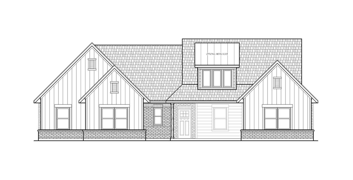 Representative rendering of the exterior for the The Sydney by Doug Parr Custom Homes (Image 6).