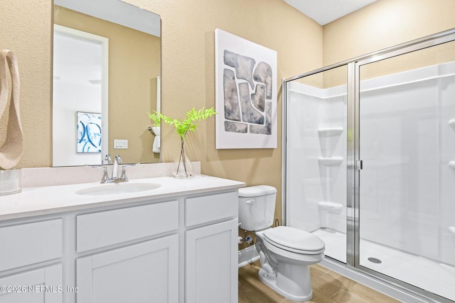 Furnished interior view inside a new home in Aspen Trail, Jacksonville (Image 6).