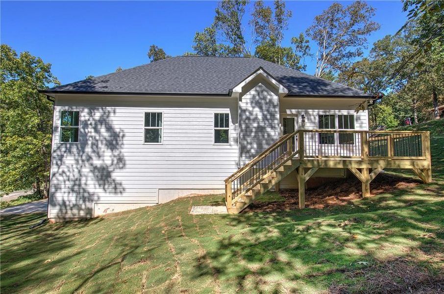 Exterior details and patio area of a home in , Cartersville (Image 4).