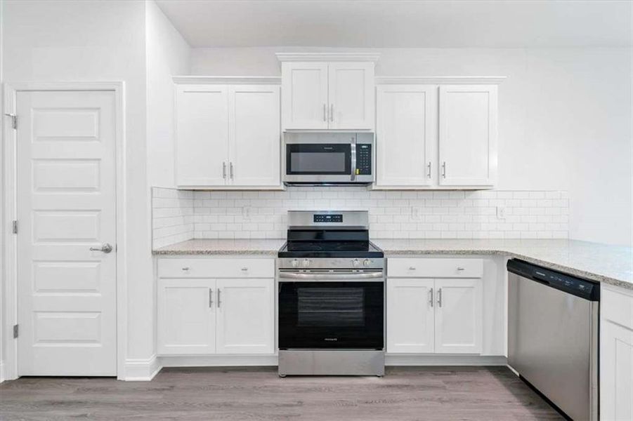 Furnished interior view inside a new home in Park Place, Bowdon (Image 12).