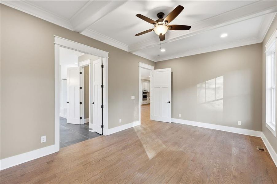 Spacious, unfurnished interior of a new home in , Buford (Image 37).