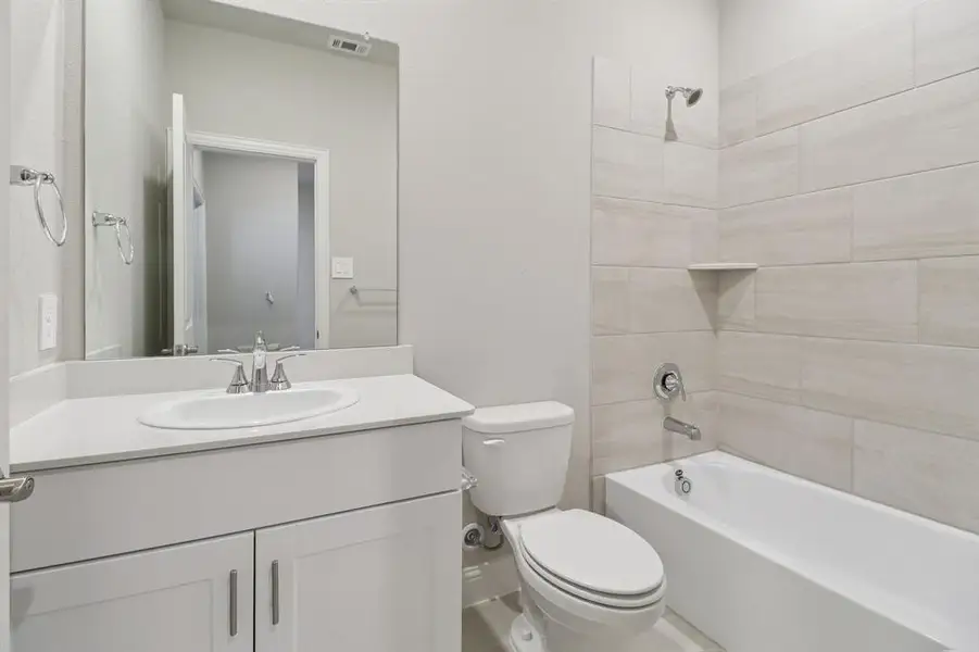 Furnished interior view inside a new home in Lakehaven - Premier Series, Farmersville (Image 10).