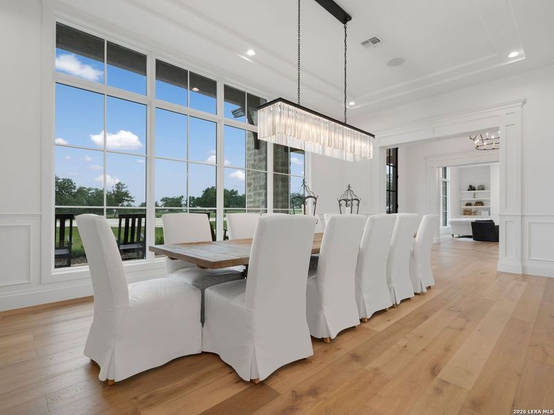 Furnished interior view inside a new home in , Boerne (Image 12).