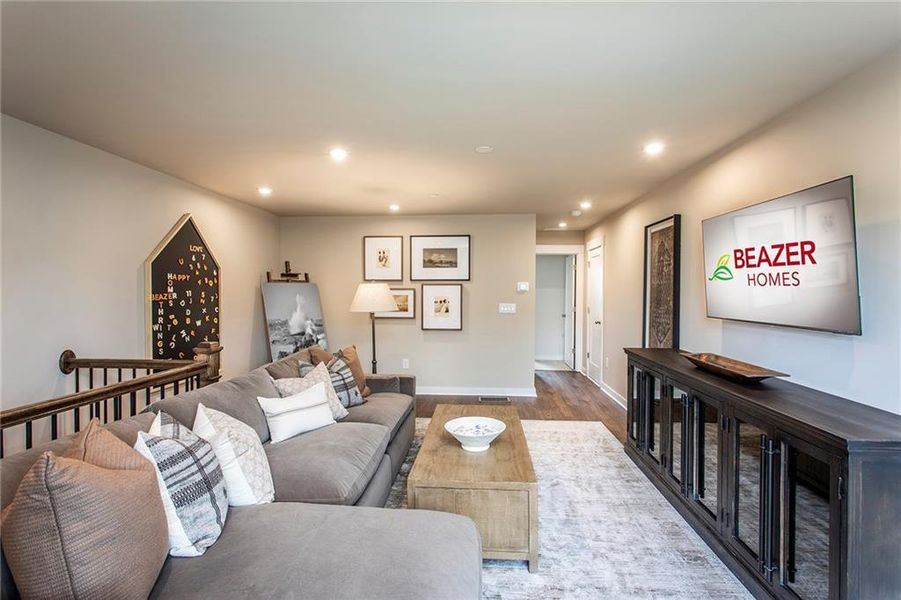 Furnished interior view inside a new home in , Marietta (Image 28). Furnished interior view inside a new home in , Marietta (Image 28).