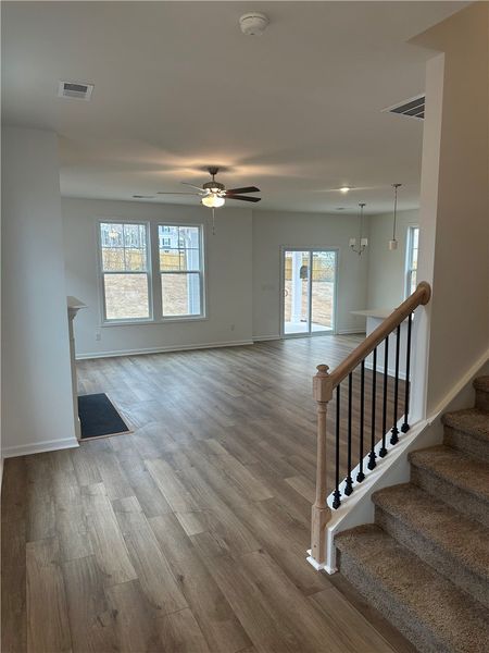 Spacious, unfurnished interior of a new home in Brownstone Park, Easley (Image 5).