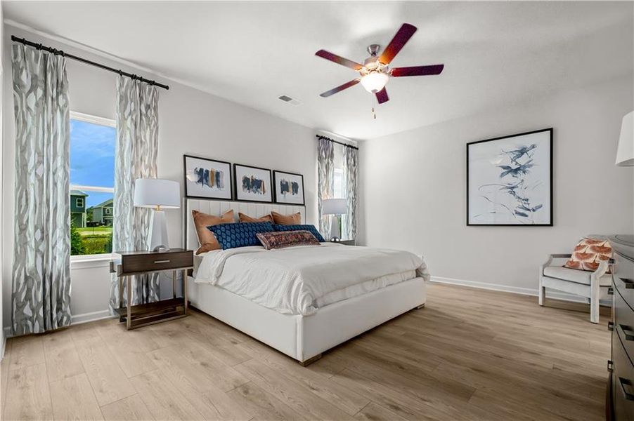 Furnished interior view inside a new home in Capstone Estates, Apison (Image 44).