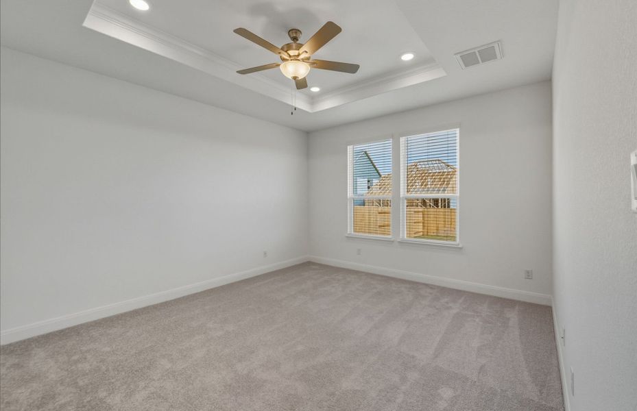 Spacious, unfurnished interior of a new home in Patterson Ranch, Georgetown (Image 43).