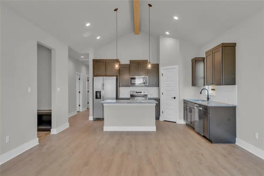 Furnished interior view inside a new home in , Bertram (Image 9). Furnished interior view inside a new home in , Bertram (Image 9).