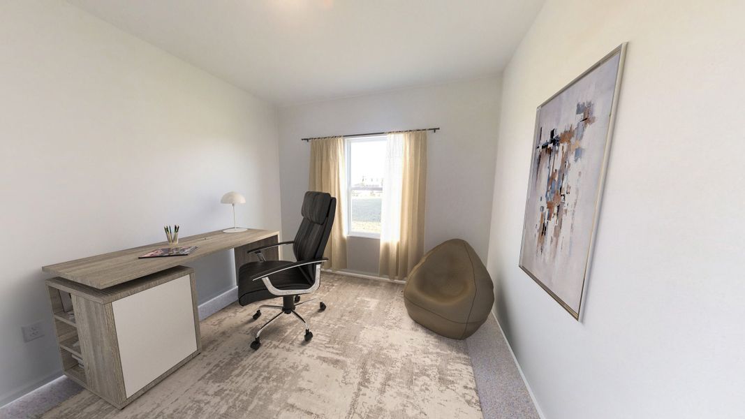 Representative furnished interior of a home built from the Magellan by Starlight Homes in Sonterra, Jarrell (Image 5). Representative furnished interior of a home built from the Magellan by Starlight Homes in Sonterra, Jarrell (Image 5).