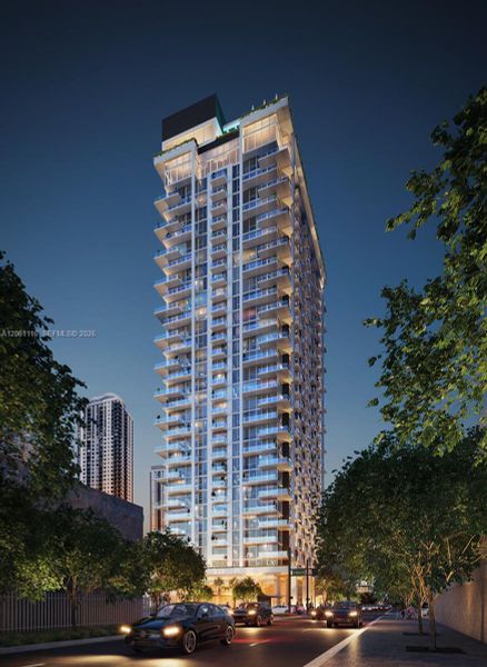 Condo located in Miami, FL showcasing its design and architecture (Image 23).