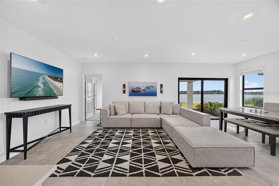 Furnished interior view inside a new home in , Sarasota (Image 6).