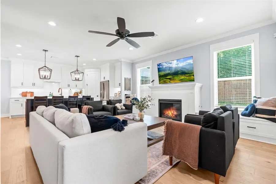 Furnished interior view inside a new home in , Waco (Image 3).