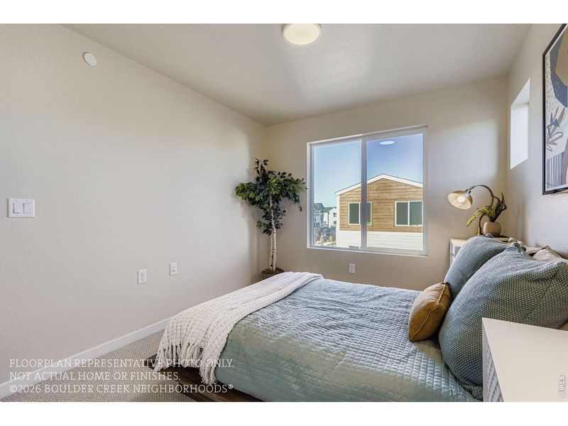 Furnished interior view inside a new home in Baseline, Broomfield (Image 19).