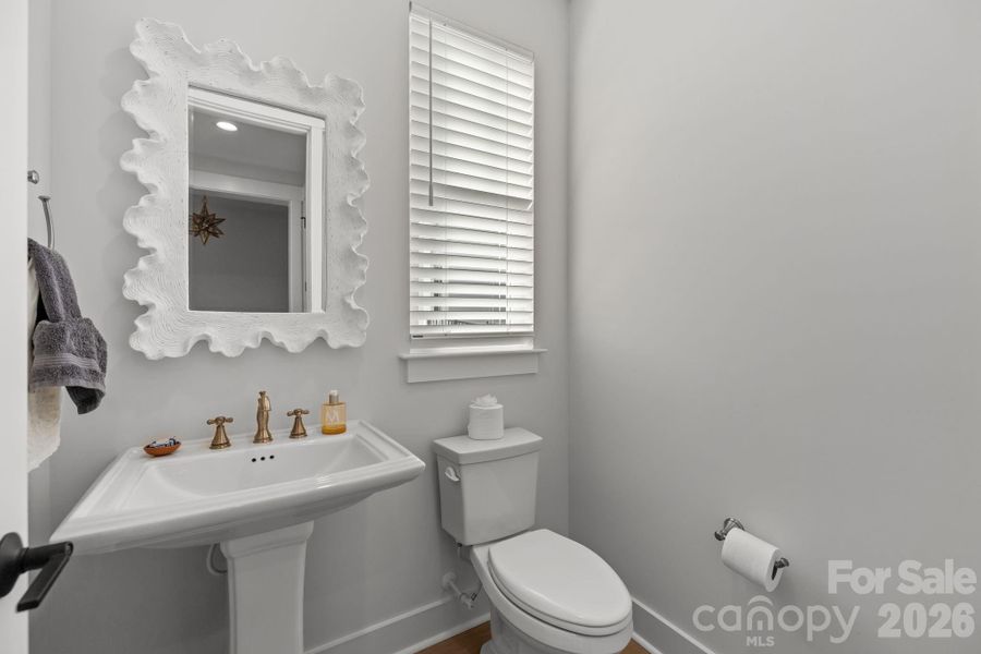 Half Bath on Main - Perfect for Guests