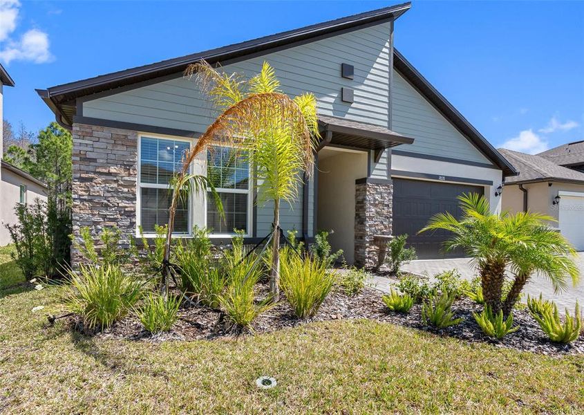 Exterior details and patio area of a home in Pearl Estates, Lutz (Image 21). Exterior details and patio area of a home in Pearl Estates, Lutz (Image 21).