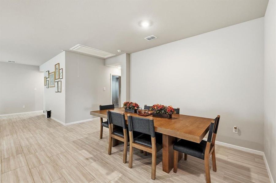 Furnished interior view inside a new home in Hickory Grove, Denton (Image 7).