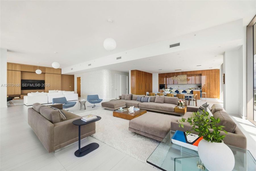 Furnished interior view inside a new home in , Miami (Image 42). Furnished interior view inside a new home in , Miami (Image 42).