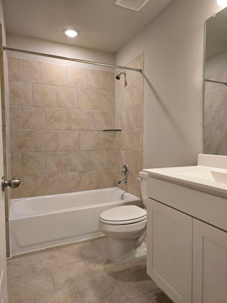Furnished interior view inside a new home in Splendora Fields, Patton Village (Image 10).