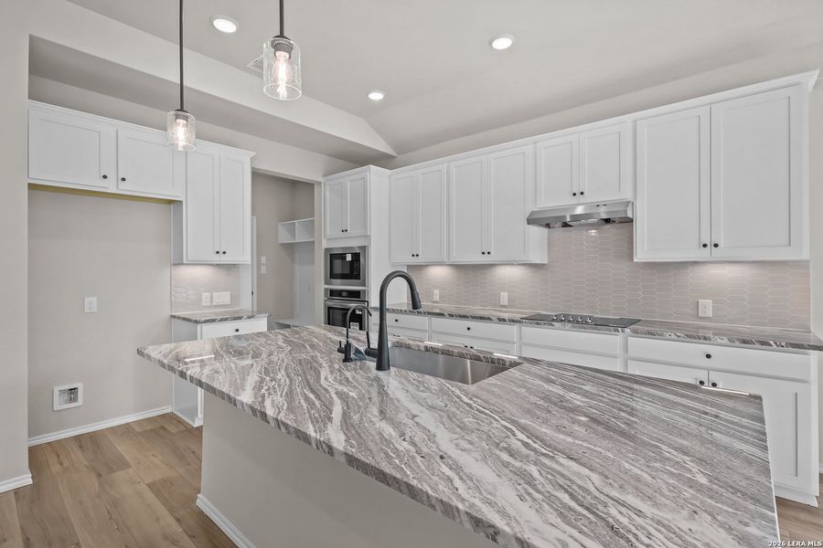 Furnished interior view inside a new home in Royal Crest, San Antonio (Image 13).